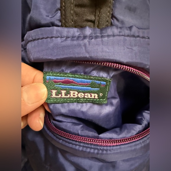 Vintage LLBean Men’s pullover packable parka - Picture 4 of 6